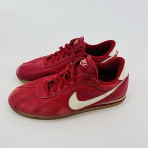 Vintage 90s 1990 Red Nike Cortez VTG Jordan Shoes 900507SH Sz 9.5 Running Rare